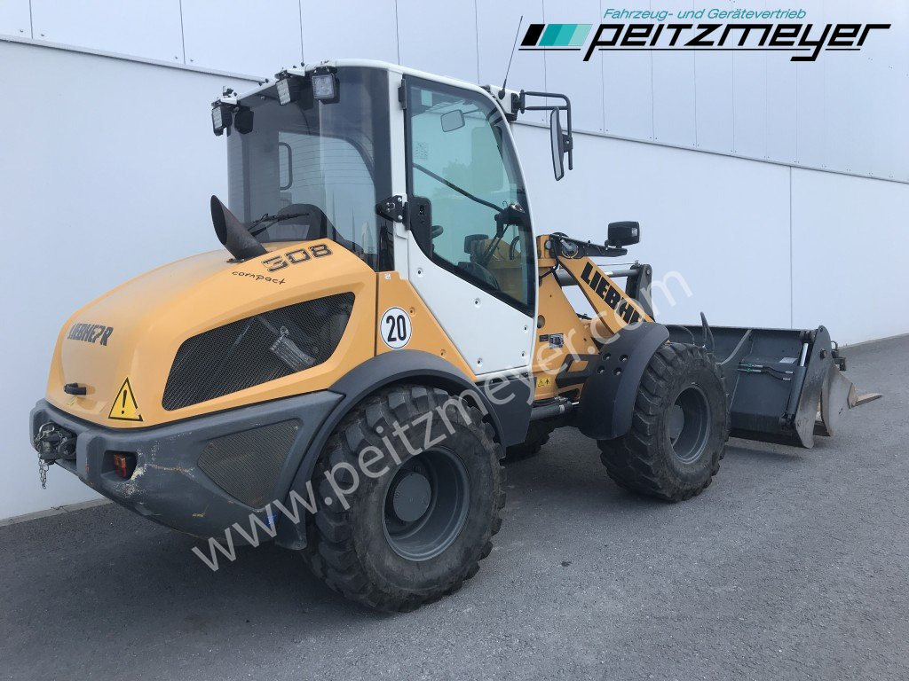 LIEBHERR RADLADER L 508 C 4in1 Schaufel + Palettengabel - Gummihjulslæsser: billede 3 LIEBHERR RADLADER L 508 C 4in1 Schaufel + Palettengabel - Gummihjulslæsser: billede 3