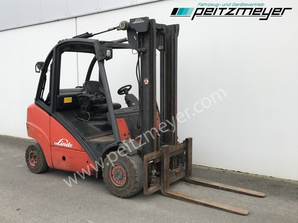 LINDE Gabelstapler H 35 T Gas + Seitenschieber - Gas gaffeltruck: billede 2 LINDE Gabelstapler H 35 T Gas + Seitenschieber - Gas gaffeltruck: billede 2