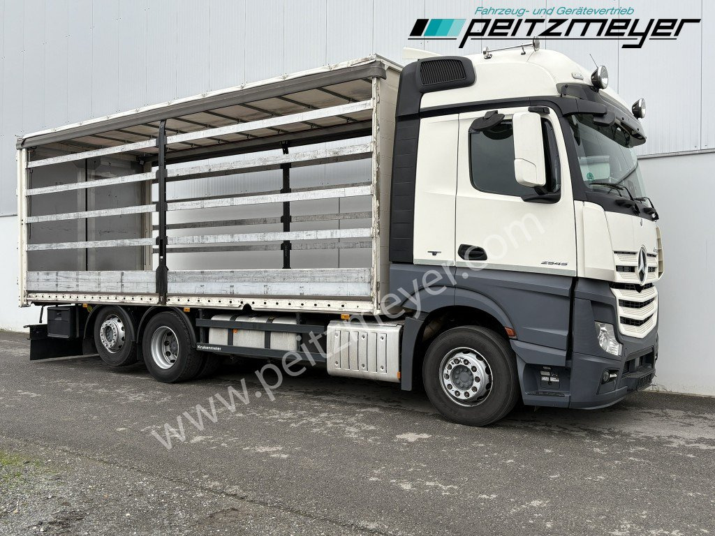 MERCEDES-BENZ Actros 2545 LL Pritsche, Klima, Standklima, PPC, EU 6 MP 4 - Edscha - Lastbil med lad: billede 2 MERCEDES-BENZ Actros 2545 LL Pritsche, Klima, Standklima, PPC, EU 6 MP 4 - Edscha - Lastbil med lad: billede 2