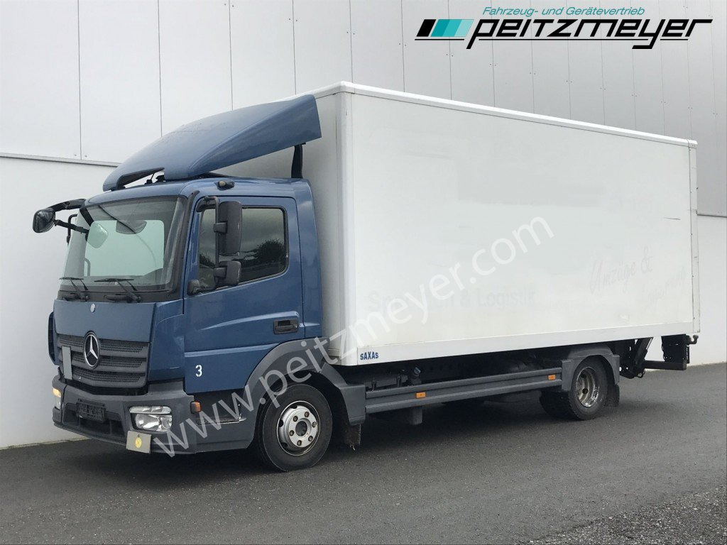 MERCEDES-BENZ Atego 818 L Koffer + LBW Euro 6, Klima, AHK, - Lastbil varevogn: billede 1 MERCEDES-BENZ Atego 818 L Koffer + LBW Euro 6, Klima, AHK, - Lastbil varevogn: billede 1