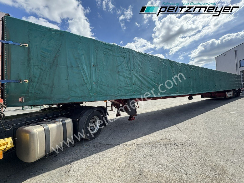 NOOTEBOOM ( NL ) OVB-48-03V hydr. gelenkt Tele, 26,35 m unter Plane, Fernsteuerung, - Gardintrailer: billede 3 NOOTEBOOM ( NL ) OVB-48-03V hydr. gelenkt Tele, 26,35 m unter Plane, Fernsteuerung, - Gardintrailer: billede 3