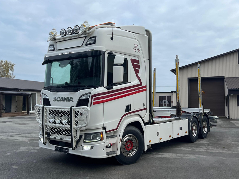 Scania R730 B6X4NB - Tømmerbil, Lastbil med kran: billede 1 Scania R730 B6X4NB - Tømmerbil, Lastbil med kran: billede 1