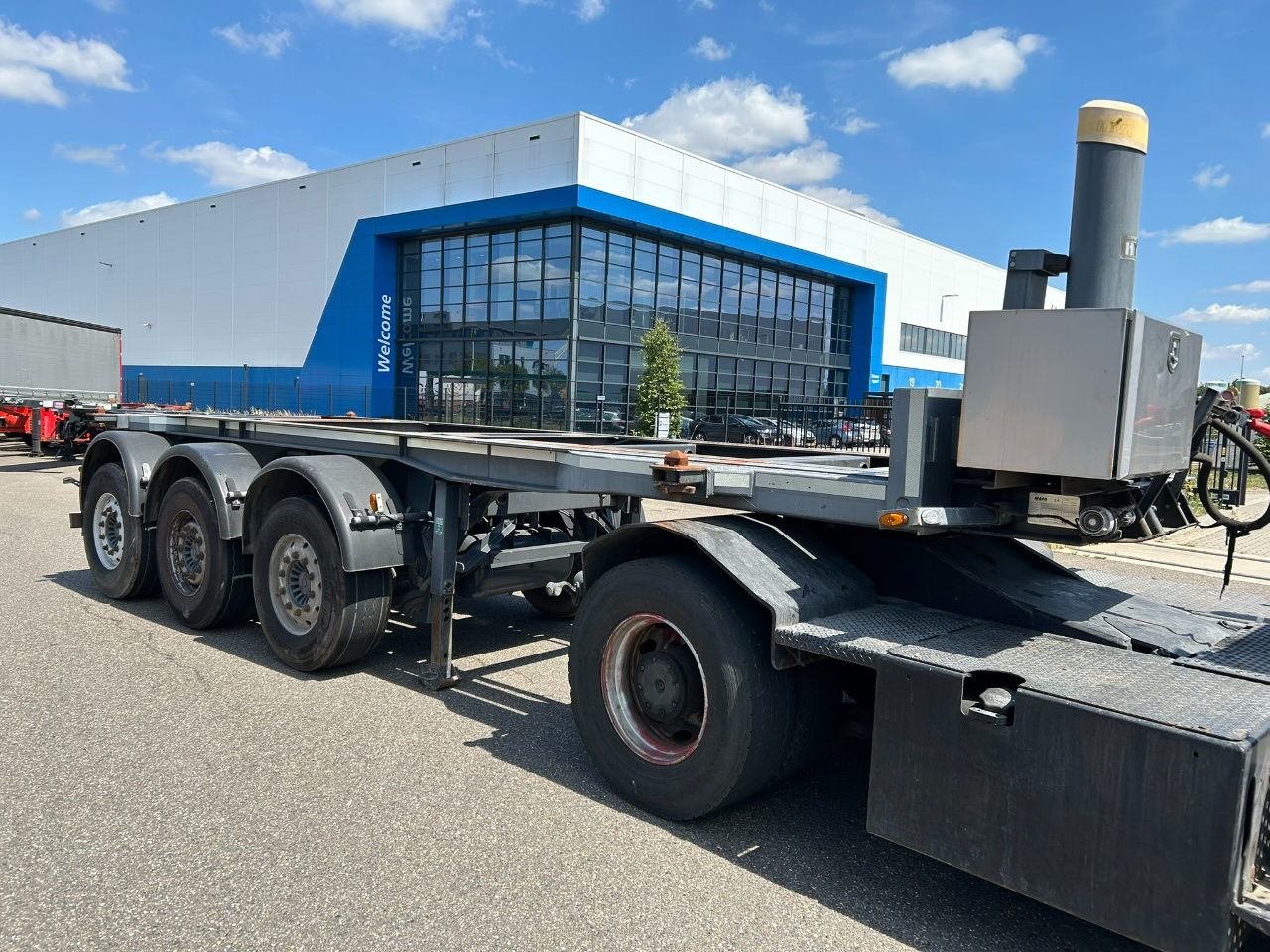 Mafa 2 x in stock 20 ft tipping chassis / disc brakes / lifting axle / alcoa wheels - Containerbil/ Veksellad sættevogn: billede 2 Mafa 2 x in stock 20 ft tipping chassis / disc brakes / lifting axle / alcoa wheels - Containerbil/ Veksellad sættevogn: billede 2