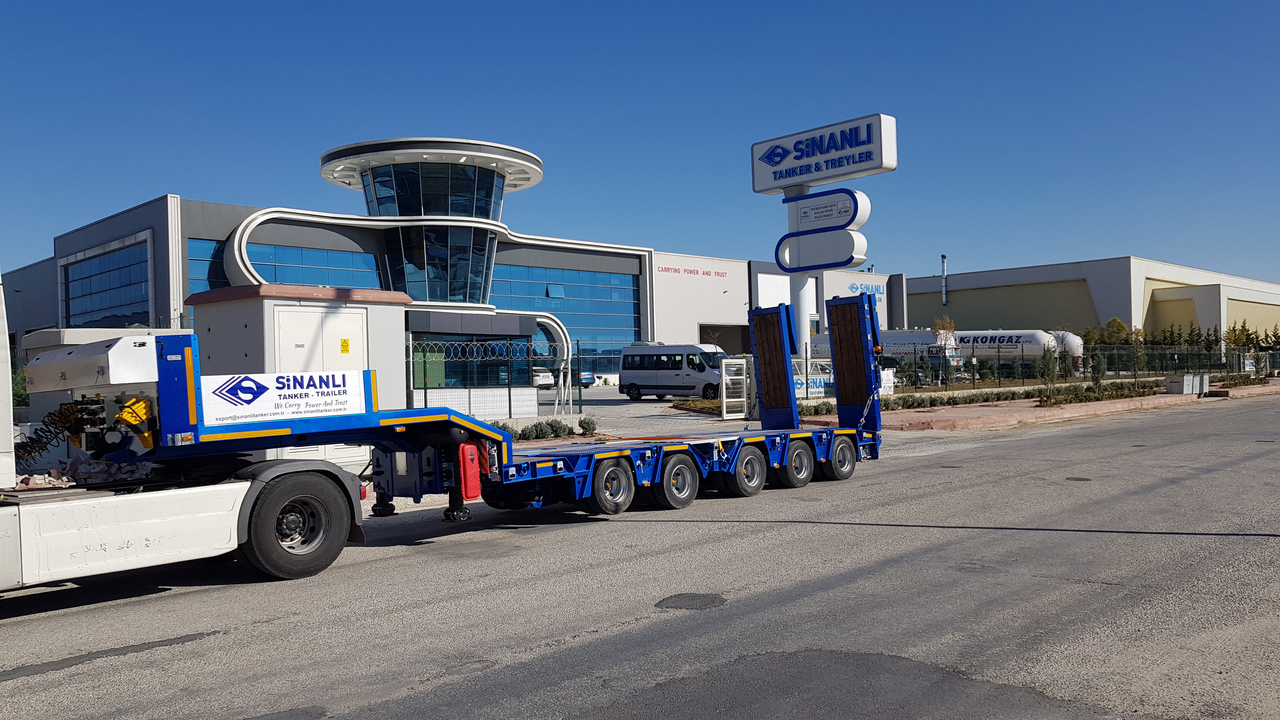 SINAN LOWBED SEMITRAILER - Nedbygget platform sættevogn: billede 2 SINAN LOWBED SEMITRAILER - Nedbygget platform sættevogn: billede 2