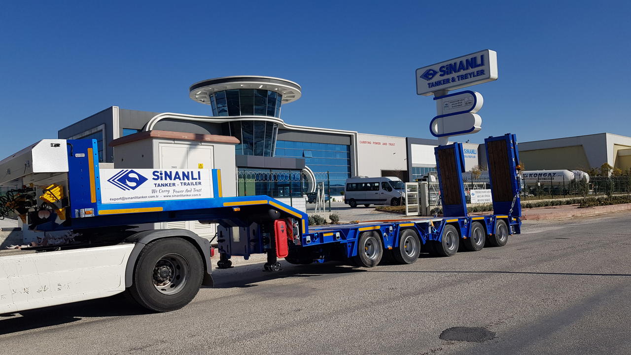 SINAN LOWBED SEMITRAILER - Nedbygget platform sættevogn: billede 4 SINAN LOWBED SEMITRAILER - Nedbygget platform sættevogn: billede 4