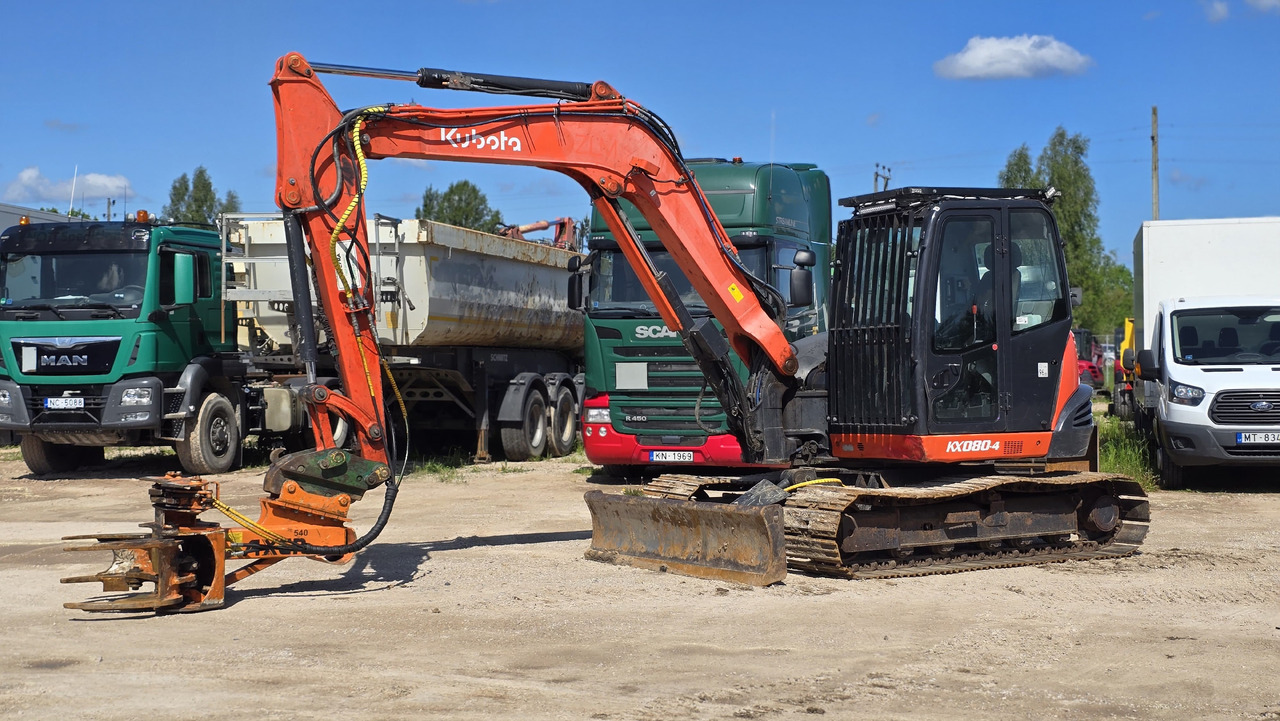 Kubota KX080-4, AXER 540 - Skovbrugstraktor: billede 5 Kubota KX080-4, AXER 540 - Skovbrugstraktor: billede 5