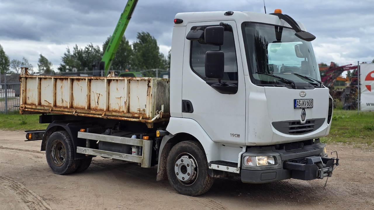 RENAULT Midlum 190DX, winch, original 46'000km - Tipvogn lastbil: billede 1 RENAULT Midlum 190DX, winch, original 46'000km - Tipvogn lastbil: billede 1