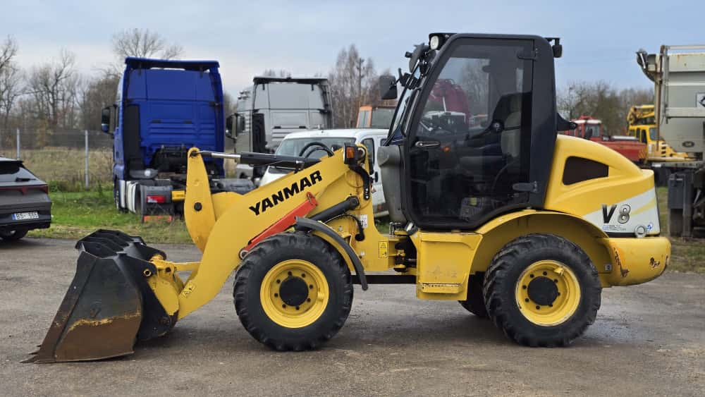 YANMAR V8. 772 original hours. - Gummihjulslæsser: billede 2 YANMAR V8. 772 original hours. - Gummihjulslæsser: billede 2