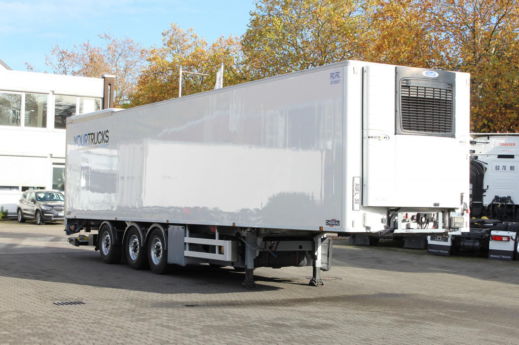 Kølevogn sættevogn Chereau CV1950Mt.City Bi-Temp LBW Lenkachse Rolltor TOP: billede 9