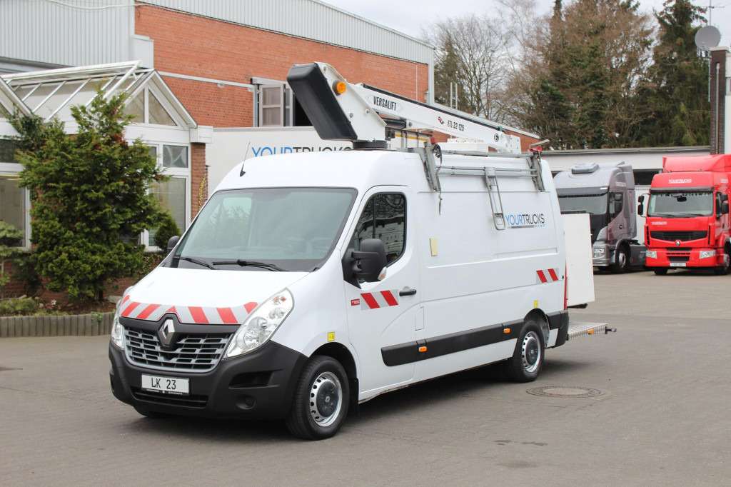 Renault Master 130 E6 Versalift ETL32 12,5m Kamera Navi - Lastbil med mandskabslift: billede 1 Renault Master 130 E6 Versalift ETL32 12,5m Kamera Navi - Lastbil med mandskabslift: billede 1