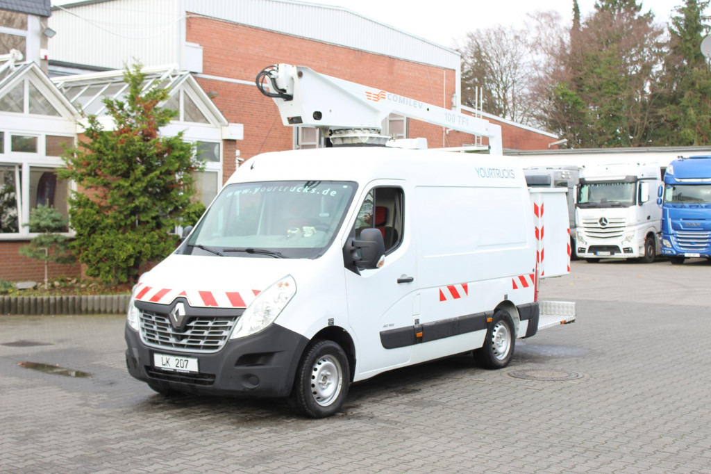 Renault Master Bühne EN100TF1 10m Klima 561h AHK - Lastbil med mandskabslift: billede 1 Renault Master Bühne EN100TF1 10m Klima 561h AHK - Lastbil med mandskabslift: billede 1