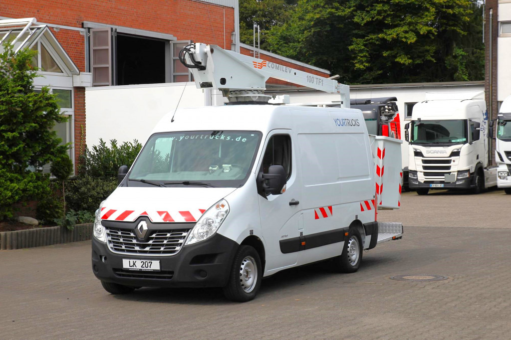Renault Master Bühne EN100TF1 10m Klima 561h AHK - Lastbil med mandskabslift: billede 1 Renault Master Bühne EN100TF1 10m Klima 561h AHK - Lastbil med mandskabslift: billede 1