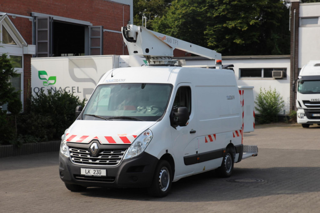 Renault Master Comilev 100TF1 10m Klima nur 167h HU-UVV - Lastbil med mandskabslift: billede 1 Renault Master Comilev 100TF1 10m Klima nur 167h HU-UVV - Lastbil med mandskabslift: billede 1
