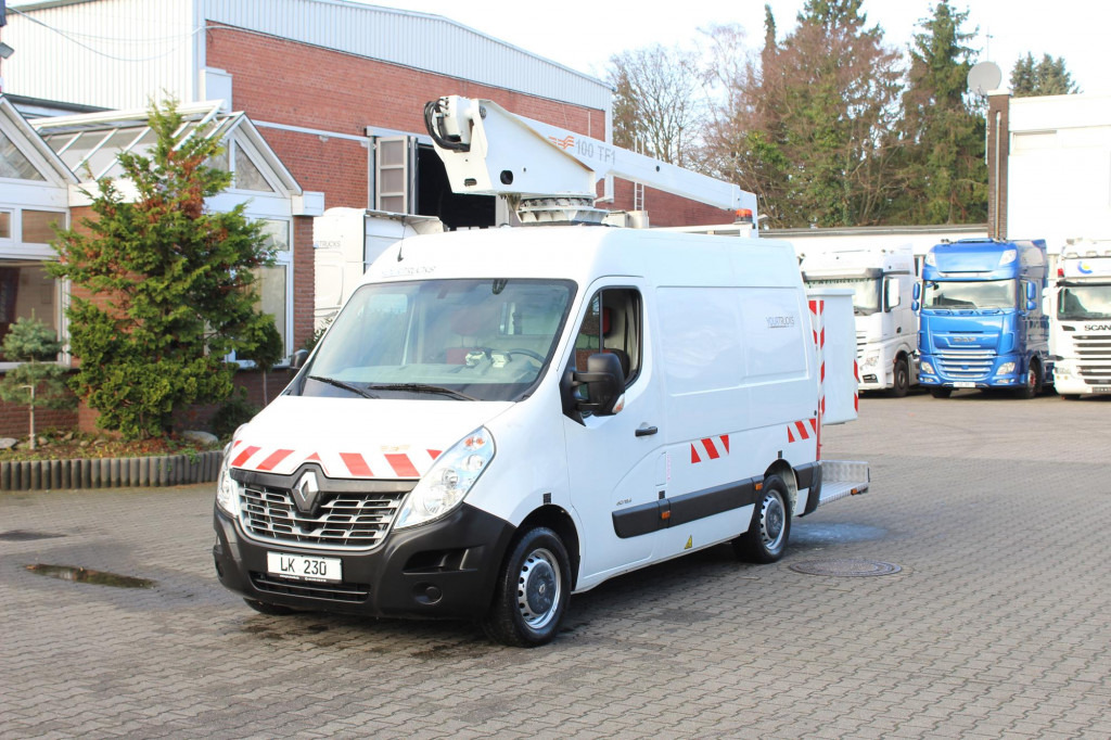 Renault Master Comilev 100TF1 10m Klima nur 167h HU-UVV - Lastbil med mandskabslift: billede 1 Renault Master Comilev 100TF1 10m Klima nur 167h HU-UVV - Lastbil med mandskabslift: billede 1