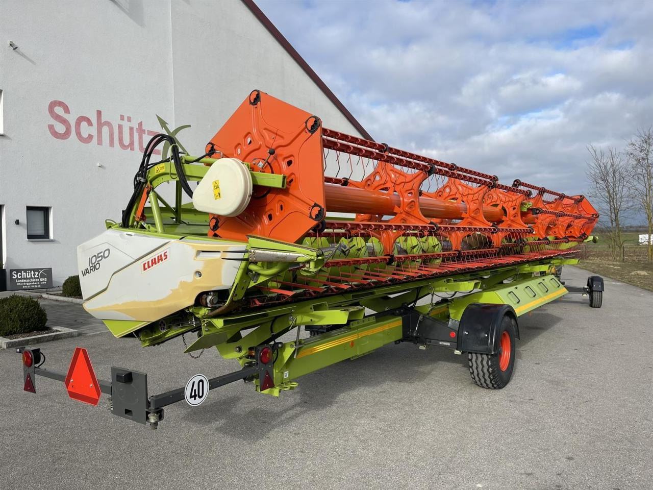 CLAAS Schneidwerk Claas Vario V1050, ca. 1600ha, LED Laser, Bj. 2016 - Skærebord til korn: billede 4 CLAAS Schneidwerk Claas Vario V1050, ca. 1600ha, LED Laser, Bj. 2016 - Skærebord til korn: billede 4