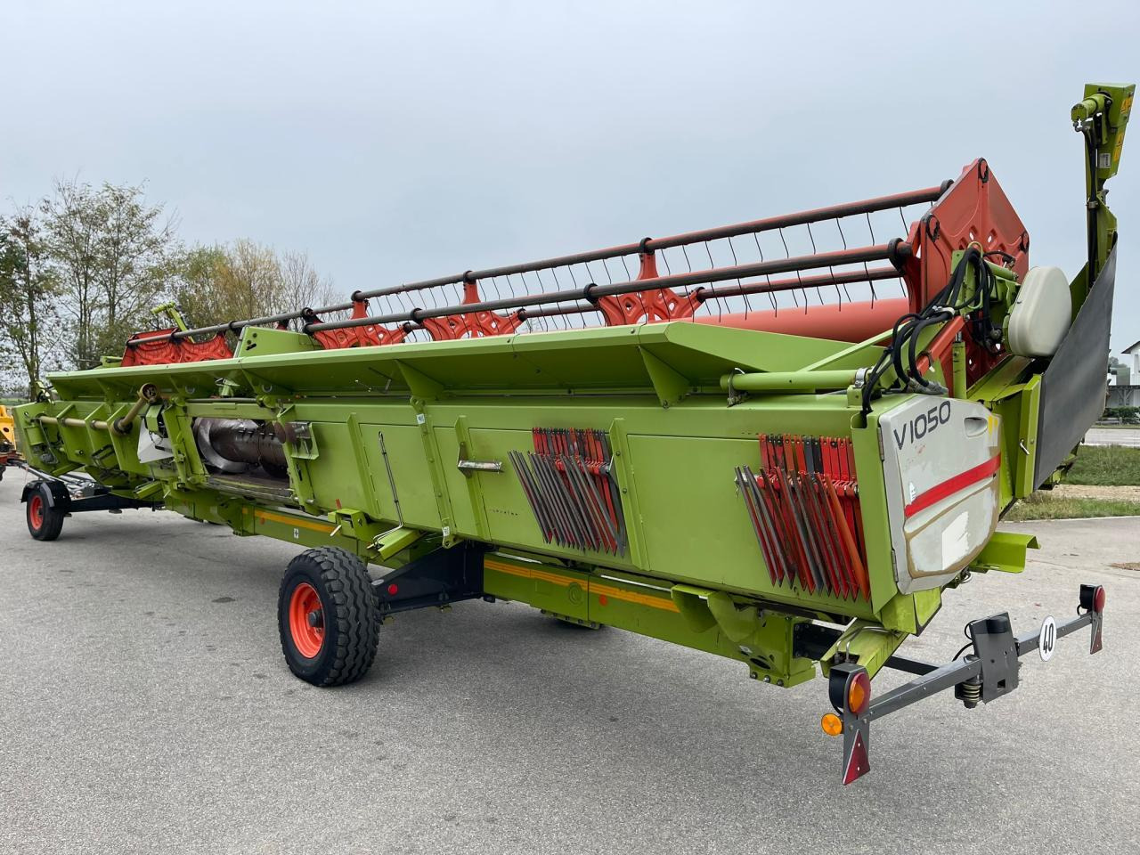 CLAAS Schneidwerk V1050 inkl. Raps, Bj. 2008 - Skærebord til korn: billede 4 CLAAS Schneidwerk V1050 inkl. Raps, Bj. 2008 - Skærebord til korn: billede 4
