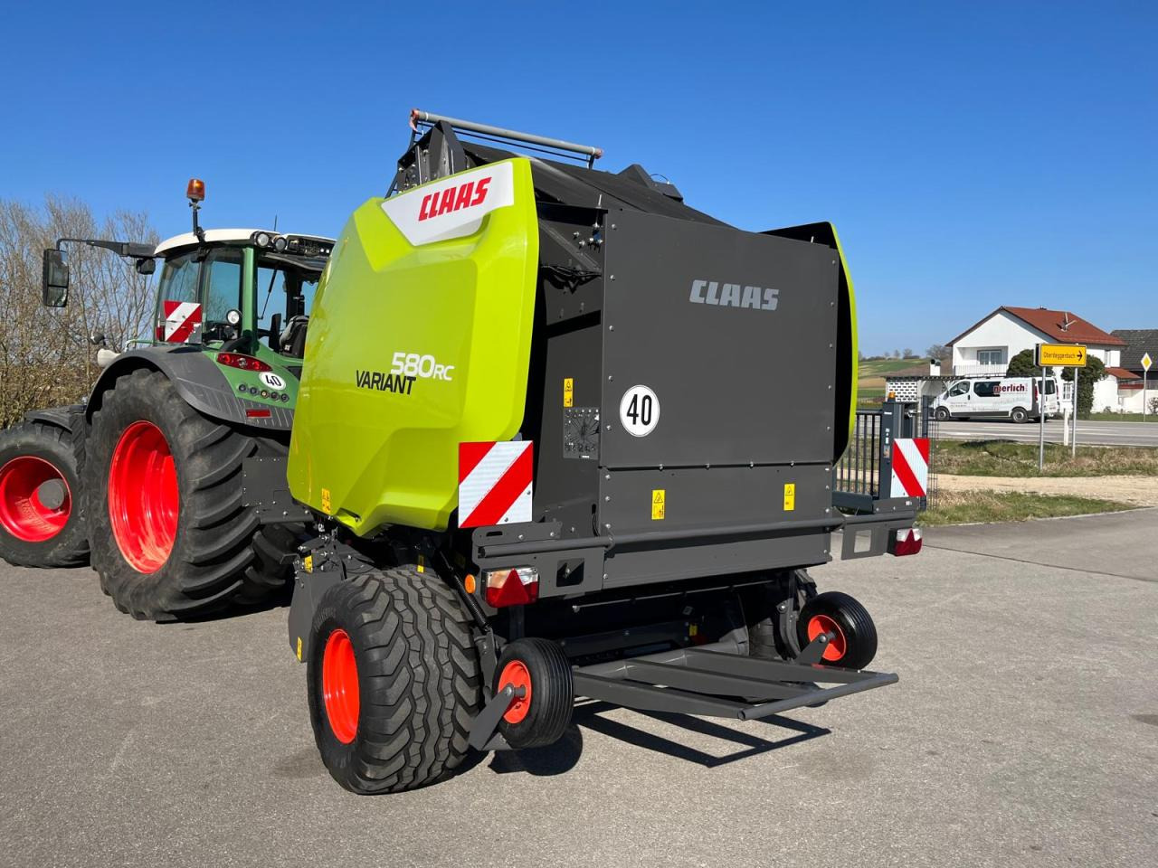 CLAAS Variant 580 RC PRO, neuwertige Rundballenpresse, Baujahr 2023, erst 39 Betriebsstunden !!! - Rundballepresse: billede 3 CLAAS Variant 580 RC PRO, neuwertige Rundballenpresse, Baujahr 2023, erst 39 Betriebsstunden !!! - Rundballepresse: billede 3