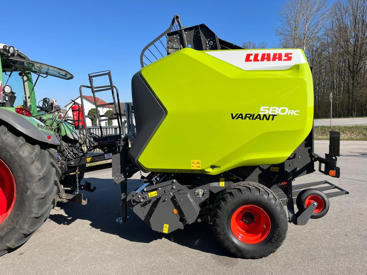 CLAAS Variant 580 RC PRO, neuwertige Rundballenpresse, Baujahr 2023, erst 39 Betriebsstunden !!! - Rundballepresse: billede 1 CLAAS Variant 580 RC PRO, neuwertige Rundballenpresse, Baujahr 2023, erst 39 Betriebsstunden !!! - Rundballepresse: billede 1