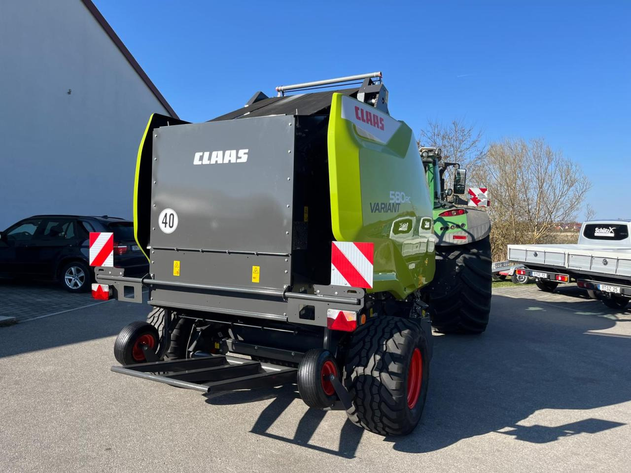 CLAAS Variant 580 RC PRO, neuwertige Rundballenpresse, Baujahr 2023, erst 39 Betriebsstunden !!! - Rundballepresse: billede 4 CLAAS Variant 580 RC PRO, neuwertige Rundballenpresse, Baujahr 2023, erst 39 Betriebsstunden !!! - Rundballepresse: billede 4