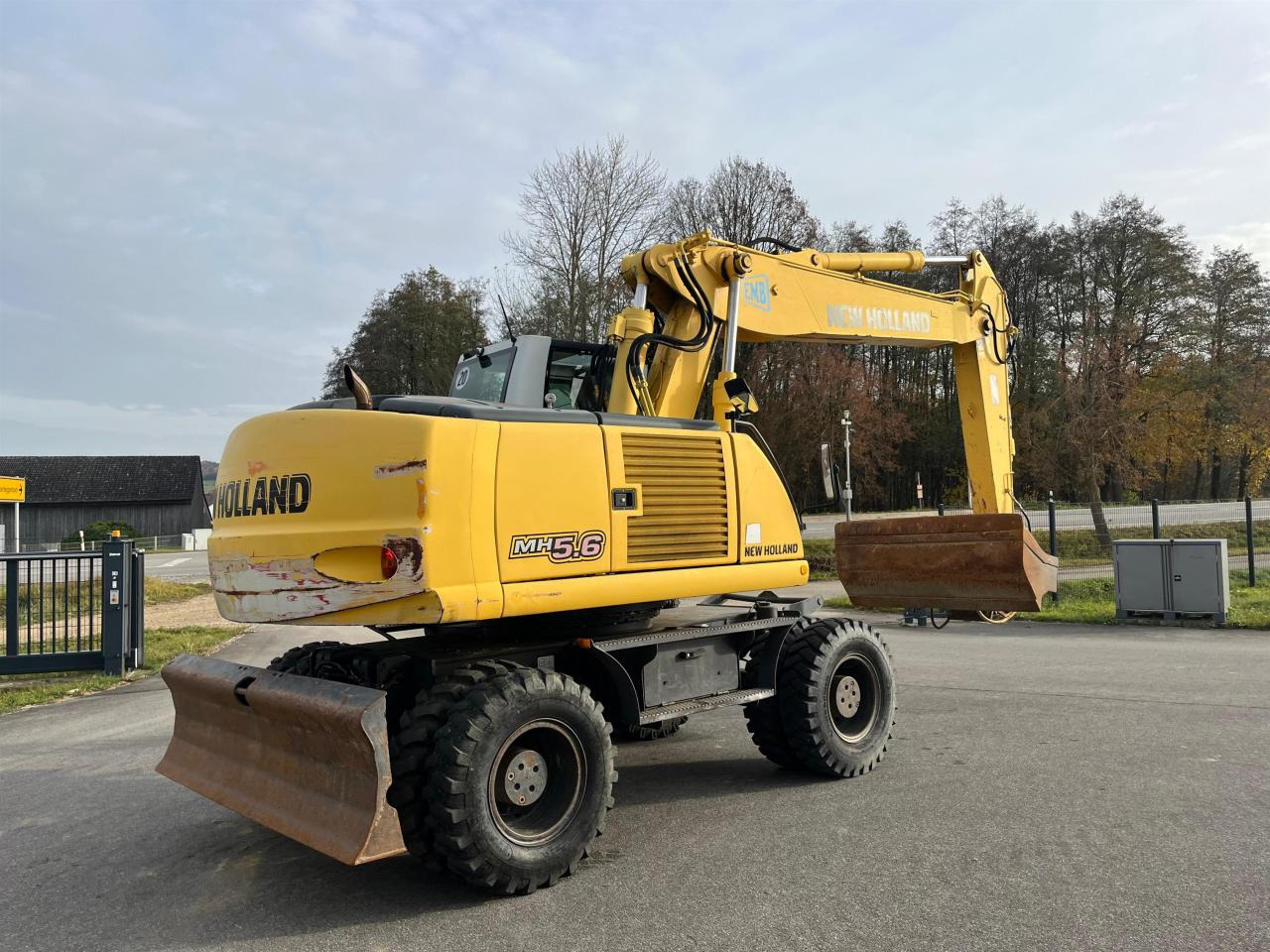 New Holland MH 5.6 inkl. Grabenlöffel, Tieflöffel - Hjulgravemaskine: billede 5 New Holland MH 5.6 inkl. Grabenlöffel, Tieflöffel - Hjulgravemaskine: billede 5