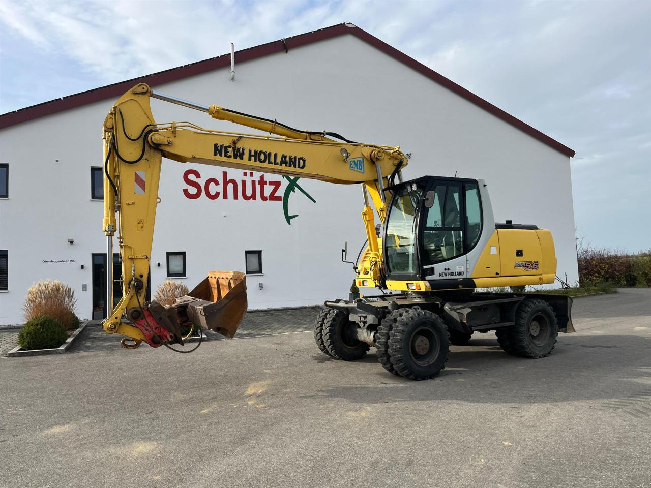 New Holland MH 5.6 inkl. Grabenlöffel, Tieflöffel - Hjulgravemaskine: billede 2 New Holland MH 5.6 inkl. Grabenlöffel, Tieflöffel - Hjulgravemaskine: billede 2