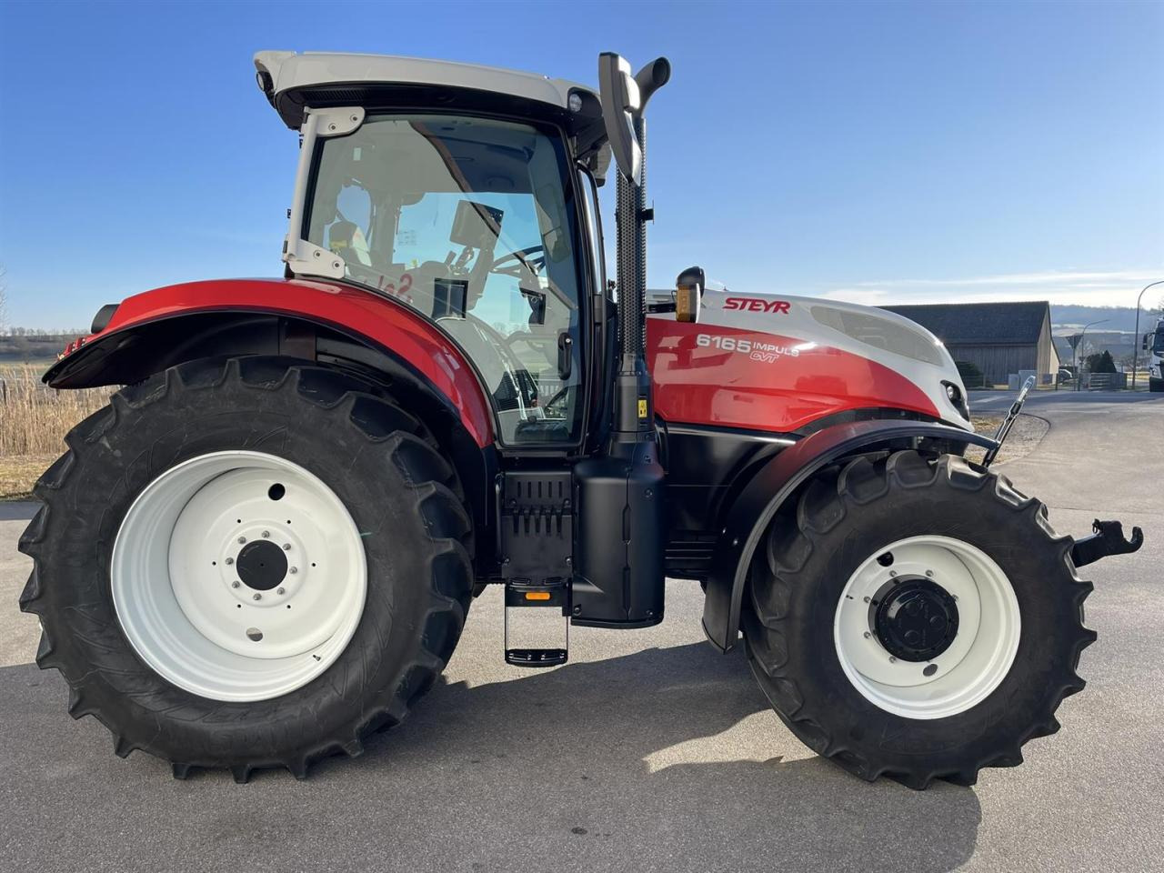 Traktor Steyr 6165 Impuls CVT, Baujahr 2023, 430 h, NEUWERTIG: billede 6