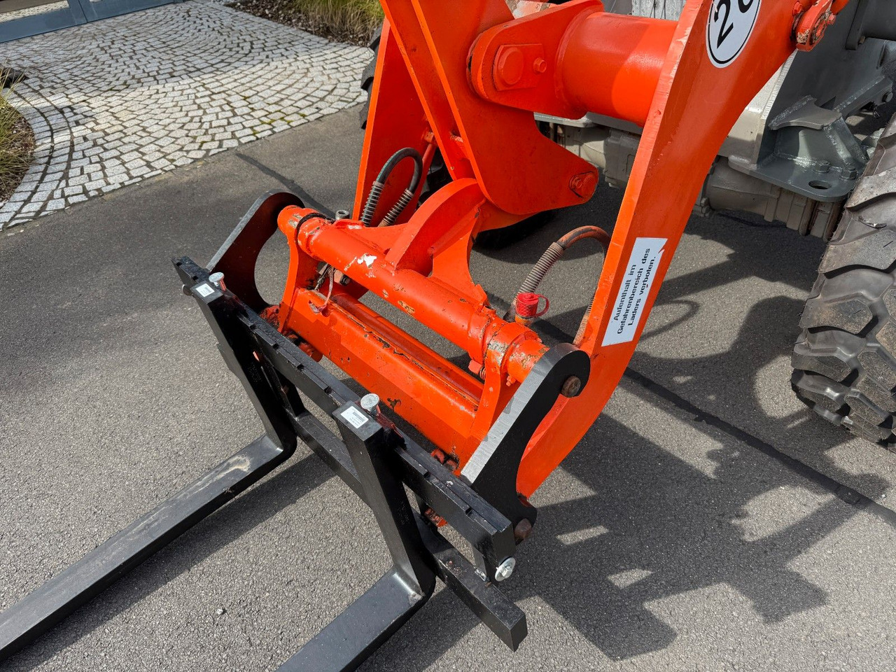 Atlas AR 80 hydr. SW , Palettengabel - Gummihjulslæsser: billede 4 Atlas AR 80 hydr. SW , Palettengabel - Gummihjulslæsser: billede 4