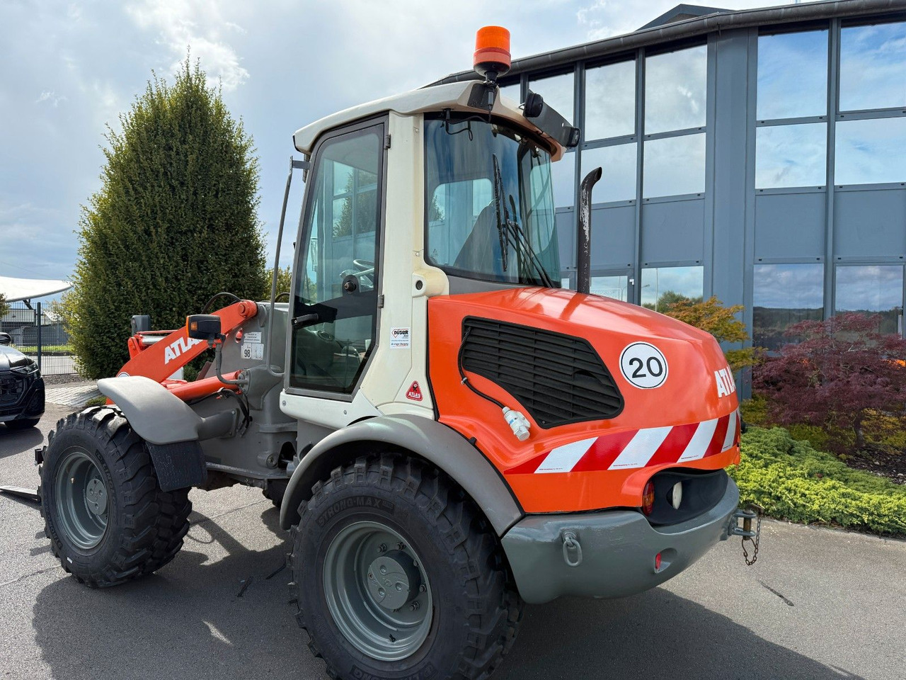 Atlas AR 80 hydr. SW , Palettengabel - Gummihjulslæsser: billede 1 Atlas AR 80 hydr. SW , Palettengabel - Gummihjulslæsser: billede 1