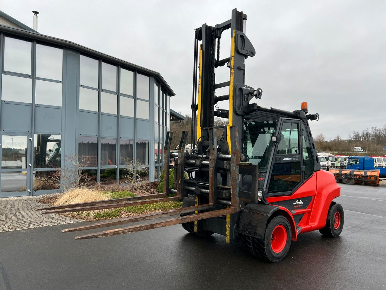 Linde H 80-900 EVO Linde H 80-900 EVO - Diesel gaffeltruck: billede 1 Linde H 80-900 EVO Linde H 80-900 EVO - Diesel gaffeltruck: billede 1