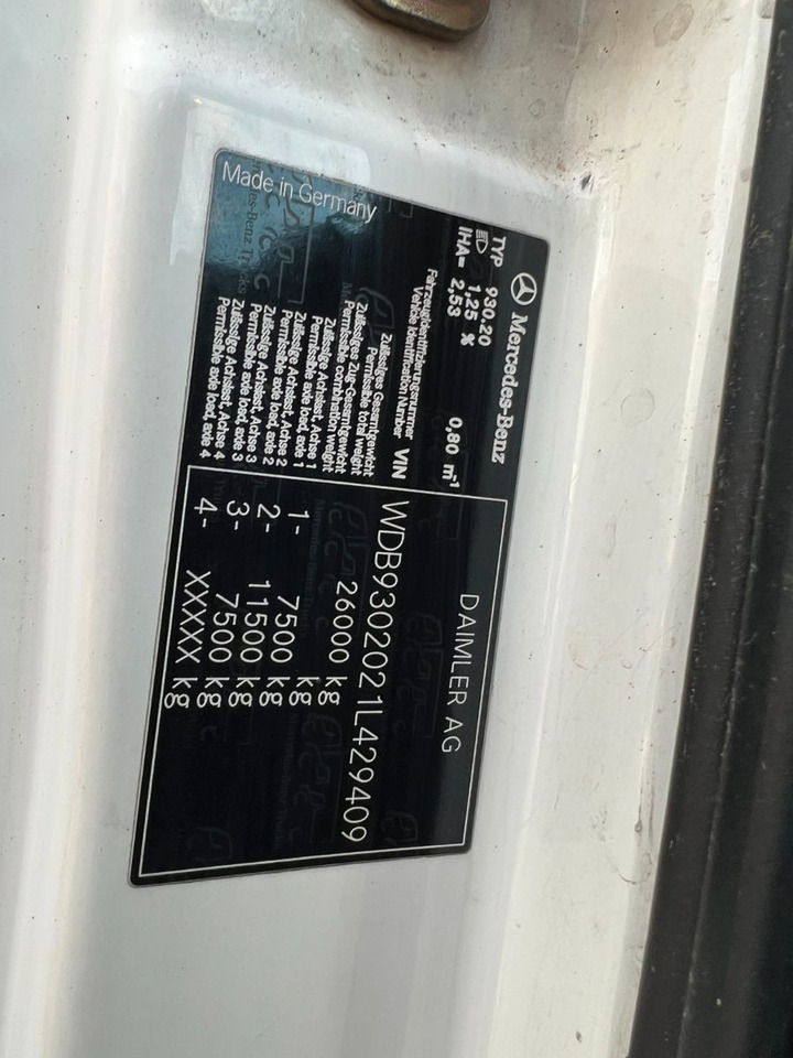 Mercedes-Benz Actros 2532 6x2 MP3 Faun Power Press 524 - Affaldsmaskine: billede 5 Mercedes-Benz Actros 2532 6x2 MP3 Faun Power Press 524 - Affaldsmaskine: billede 5