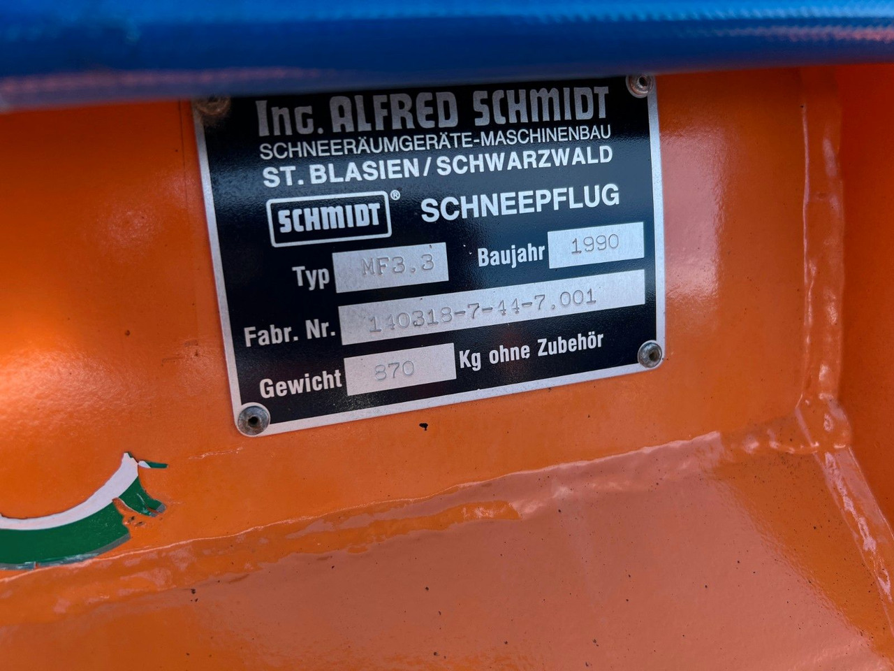 Mehrere Schneepflüge Schmidt, Küpper Weisser mehrere Schneepflüge Schmidt, Küpper Weisser - Sneplov: billede 2 Mehrere Schneepflüge Schmidt, Küpper Weisser mehrere Schneepflüge Schmidt, Küpper Weisser - Sneplov: billede 2