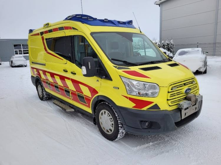 FORD TRANSIT 2,0TDI AMBULANCE KLIMA 4.2018 EURO 6, 3 UNITS  - Ambulance: billede 1 FORD TRANSIT 2,0TDI AMBULANCE KLIMA 4.2018 EURO 6, 3 UNITS  - Ambulance: billede 1