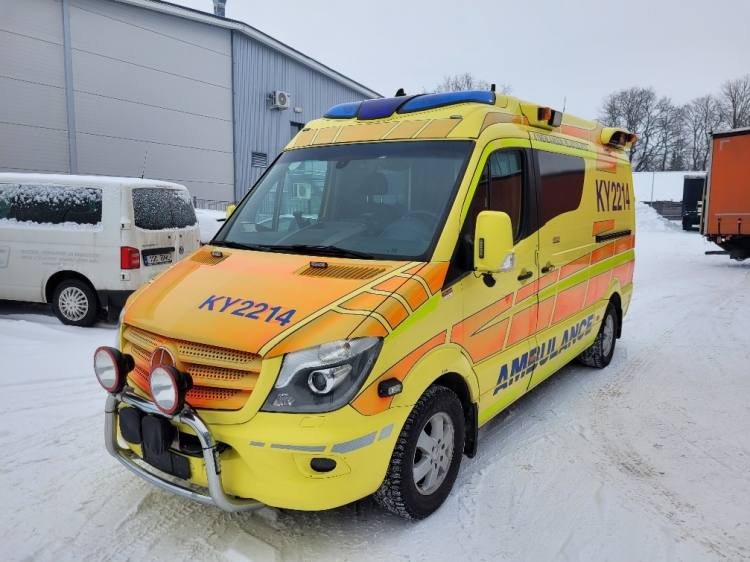 MERCEDES – BENZ SPRINTER 3.0D AMBULANCE (TAMLANS) KLIMA, 11.2016, EURO 6 - Ambulance: billede 2 MERCEDES – BENZ SPRINTER 3.0D AMBULANCE (TAMLANS) KLIMA, 11.2016, EURO 6 - Ambulance: billede 2
