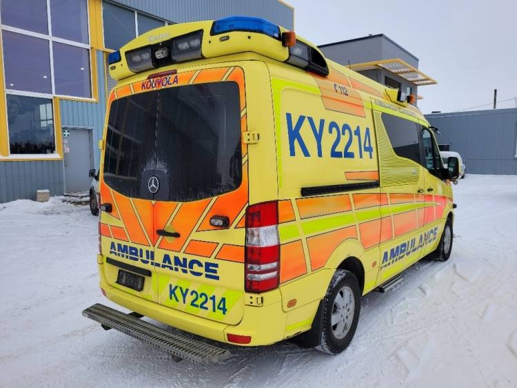 MERCEDES – BENZ SPRINTER 3.0D AMBULANCE (TAMLANS) KLIMA, 11.2016, EURO 6 - Ambulance: billede 4 MERCEDES – BENZ SPRINTER 3.0D AMBULANCE (TAMLANS) KLIMA, 11.2016, EURO 6 - Ambulance: billede 4