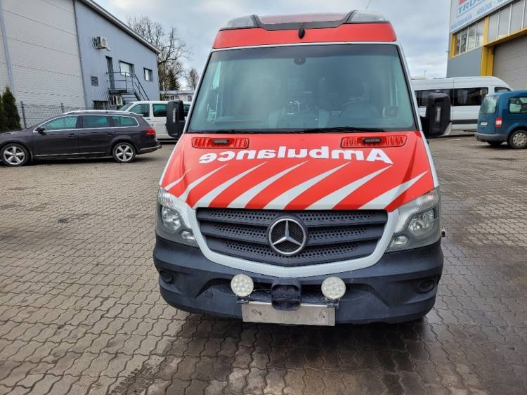 MERCEDES – BENZ SPRINTER 319 3.0D AMBULANCE (PROFILE) KLIMA, 6.2017, EURO 6 - Ambulance: billede 3 MERCEDES – BENZ SPRINTER 319 3.0D AMBULANCE (PROFILE) KLIMA, 6.2017, EURO 6 - Ambulance: billede 3