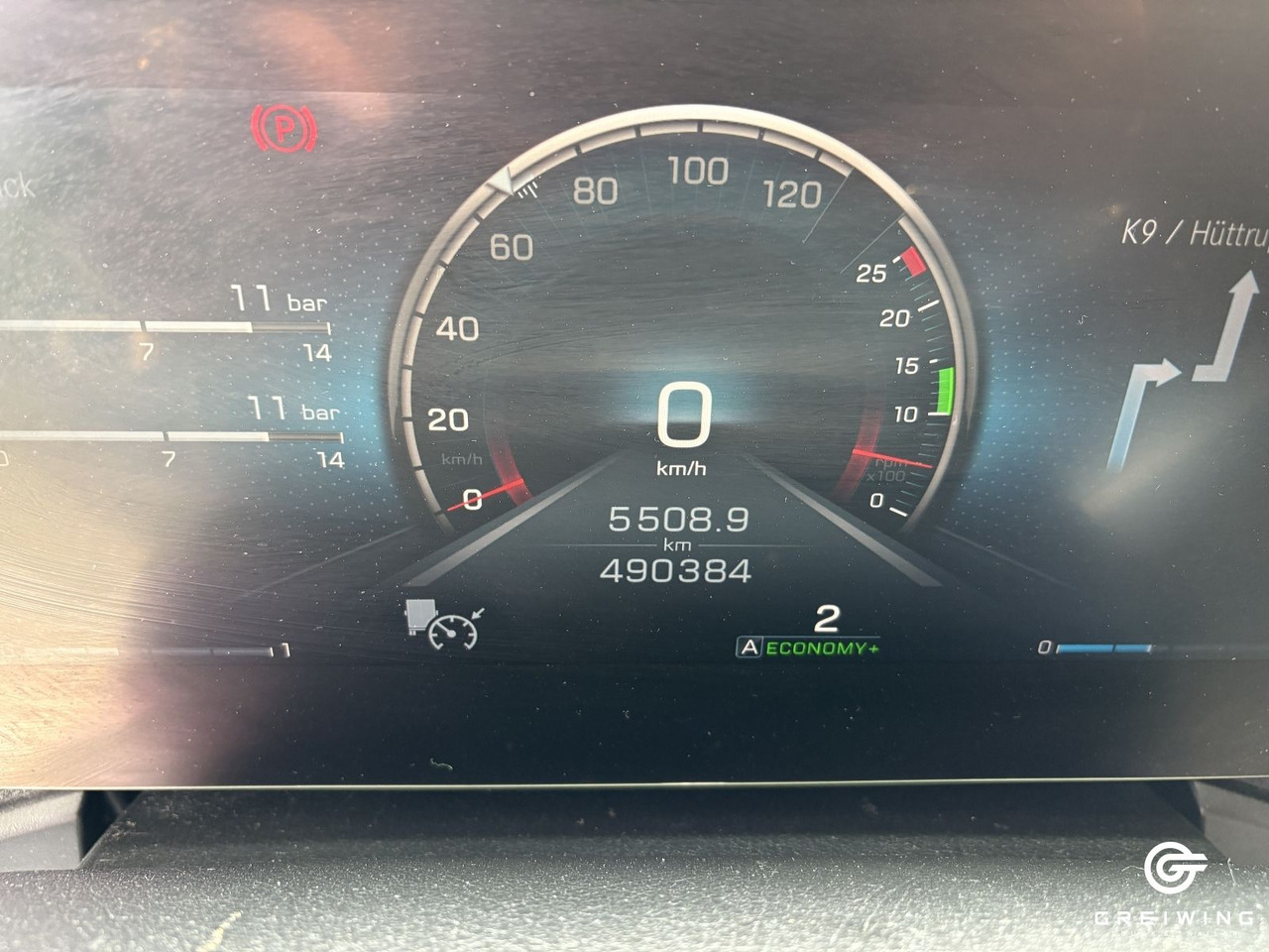 Trækker Mercedes-Benz 1845 LS 4x2, Bigspace, PTO, ADR, Retarder: billede 10