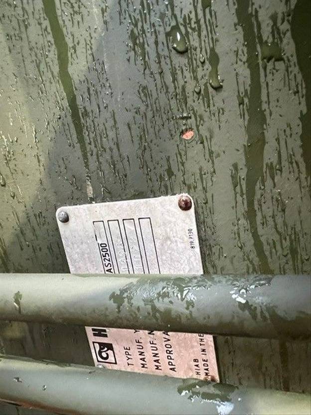 Hiab AS 2500 Uitschuif mast voor zend mast/antenne - Lastbilkran for Lastbil: billede 3 Hiab AS 2500 Uitschuif mast voor zend mast/antenne - Lastbilkran for Lastbil: billede 3