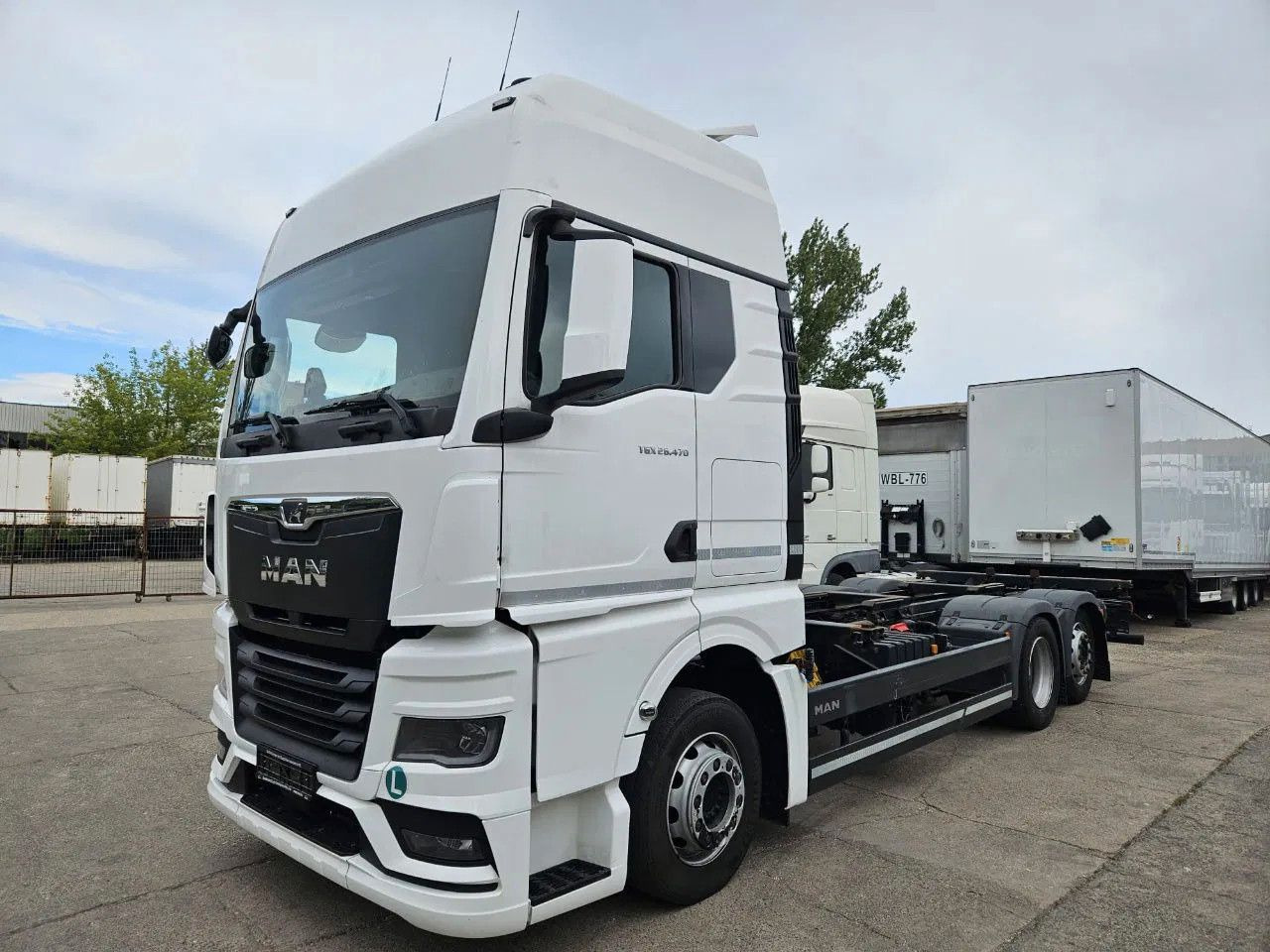 MAN TGX 26.470 XXL BDF 6x2 2 units, NAVI, Lift Axle - Containerbil/ Veksellad lastbil: billede 1 MAN TGX 26.470 XXL BDF 6x2 2 units, NAVI, Lift Axle - Containerbil/ Veksellad lastbil: billede 1