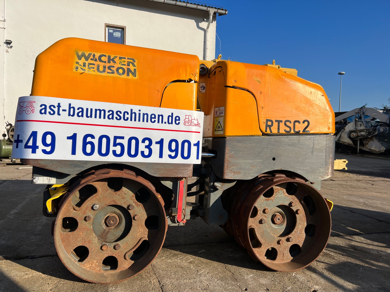 WACKER NEUSON RT82-SC 2 - Mini tromle: billede 1 WACKER NEUSON RT82-SC 2 - Mini tromle: billede 1