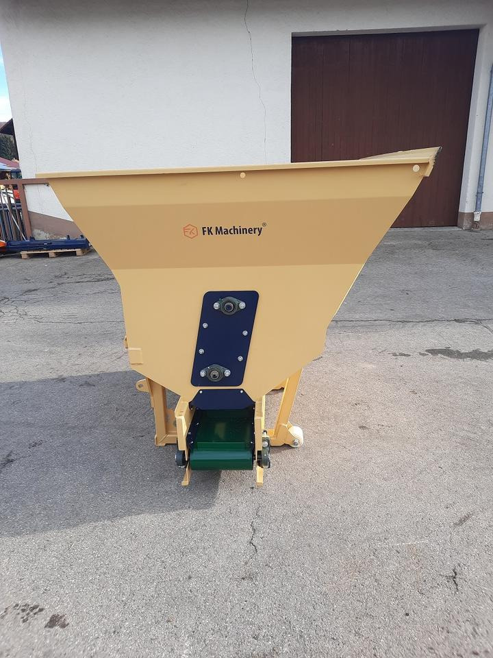 Ny Udstyr til kvæg Einstreugerät Futterverteilgerät Hoflader Radlader Euro Weideman: billede 8