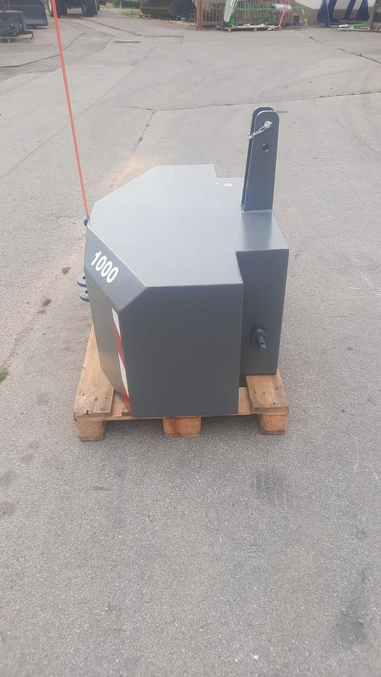 Frontgewicht Ballast Heckgewicht 1000kg Traktor Gewicht Fendt - Vægtklods: billede 2 Frontgewicht Ballast Heckgewicht 1000kg Traktor Gewicht Fendt - Vægtklods: billede 2