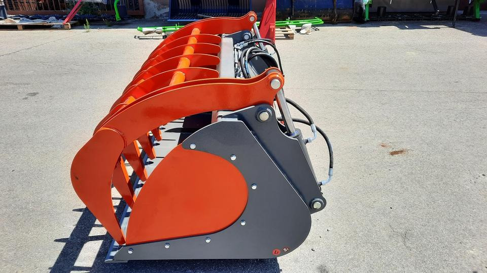 Greifschaufel 1,8m Euro Frontlader Weideman Hoflader Schaufel - Udstyr til ensilage: billede 2 Greifschaufel 1,8m Euro Frontlader Weideman Hoflader Schaufel - Udstyr til ensilage: billede 2