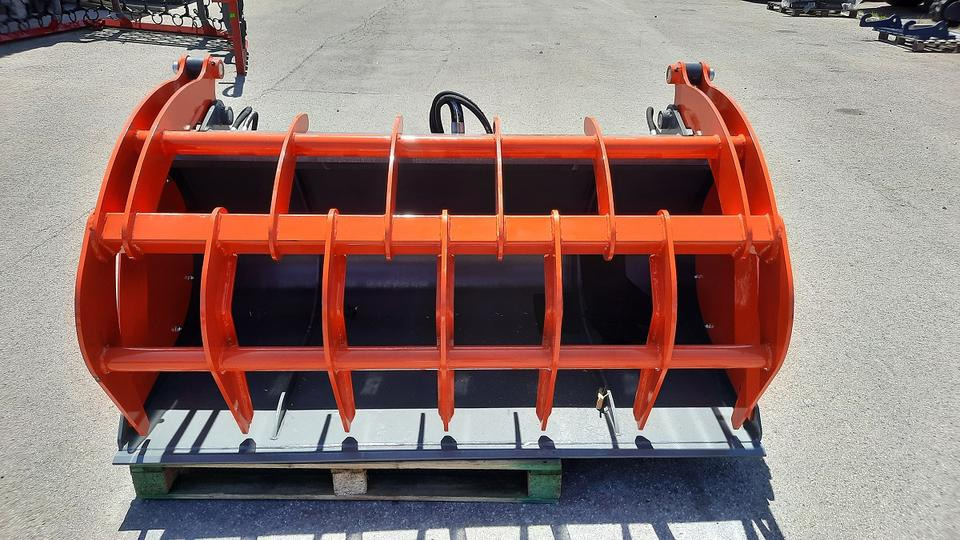 Greifschaufel 1,8m Euro Frontlader Weideman Hoflader Schaufel - Udstyr til ensilage: billede 1 Greifschaufel 1,8m Euro Frontlader Weideman Hoflader Schaufel - Udstyr til ensilage: billede 1