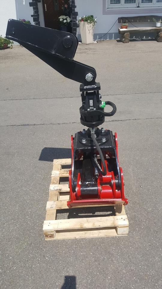 Holzgreifer Holzzangen Forstgreifer Rückezange Minibagger Yanmar - Grab: billede 4 Holzgreifer Holzzangen Forstgreifer Rückezange Minibagger Yanmar - Grab: billede 4