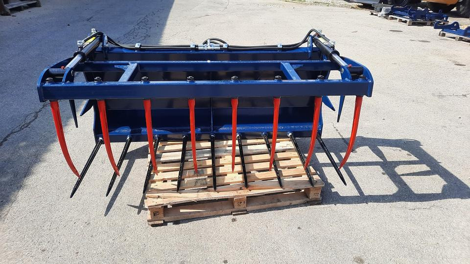 Krokodilgebiss Greifschaufel Frontlader Weidemann Hoflader Euro - Udstyr til ensilage: billede 2 Krokodilgebiss Greifschaufel Frontlader Weidemann Hoflader Euro - Udstyr til ensilage: billede 2