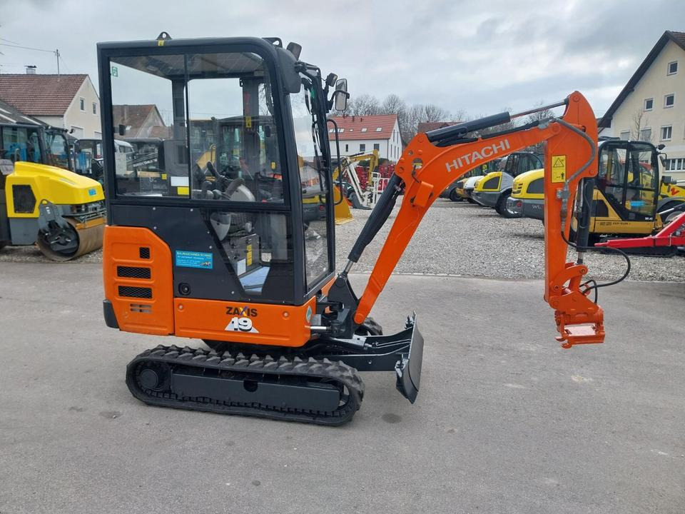 Minibagger Hitachi ZX 19 Powertilt Bagger Kettenbagger - Minigravemaskine: billede 4 Minibagger Hitachi ZX 19 Powertilt Bagger Kettenbagger - Minigravemaskine: billede 4