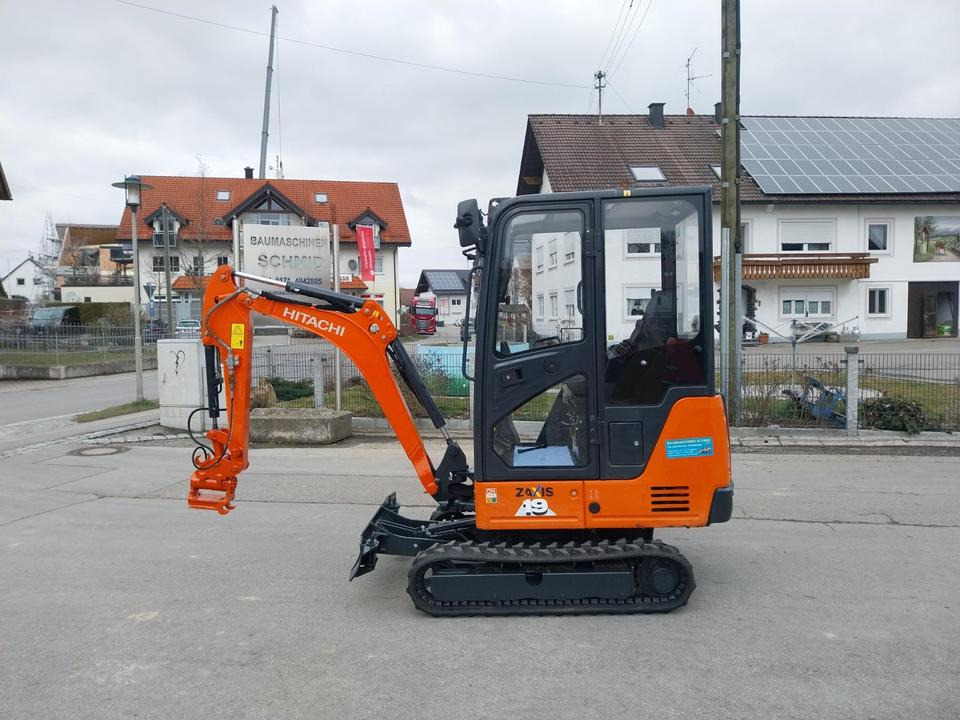 Minibagger Hitachi ZX 19 Powertilt Bagger Kettenbagger - Minigravemaskine: billede 1 Minibagger Hitachi ZX 19 Powertilt Bagger Kettenbagger - Minigravemaskine: billede 1