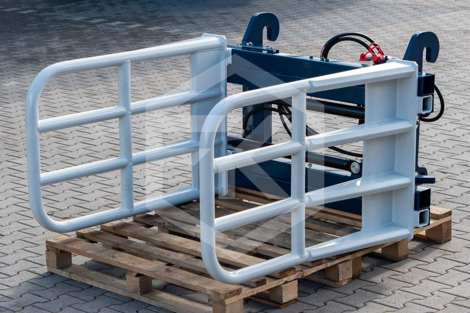 Quaderballenzange Ballenzange Silozange Frontlader Euro Fendt - Klemme: billede 4 Quaderballenzange Ballenzange Silozange Frontlader Euro Fendt - Klemme: billede 4