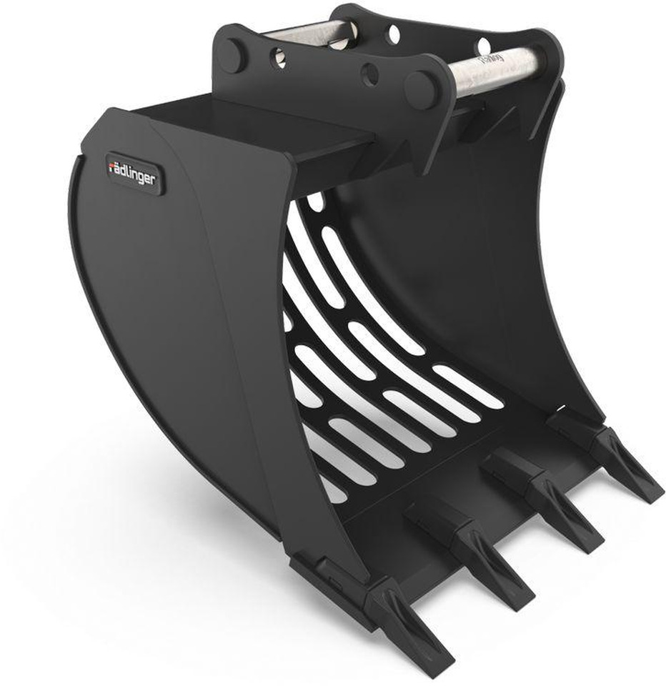 Rädlinger Sieblöffel Gitterlöffel Bagger 6 – 8 t MS08 Eurocomach - Sorteringsskovl for Minigravemaskine: billede 1 Rädlinger Sieblöffel Gitterlöffel Bagger 6 – 8 t MS08 Eurocomach - Sorteringsskovl for Minigravemaskine: billede 1