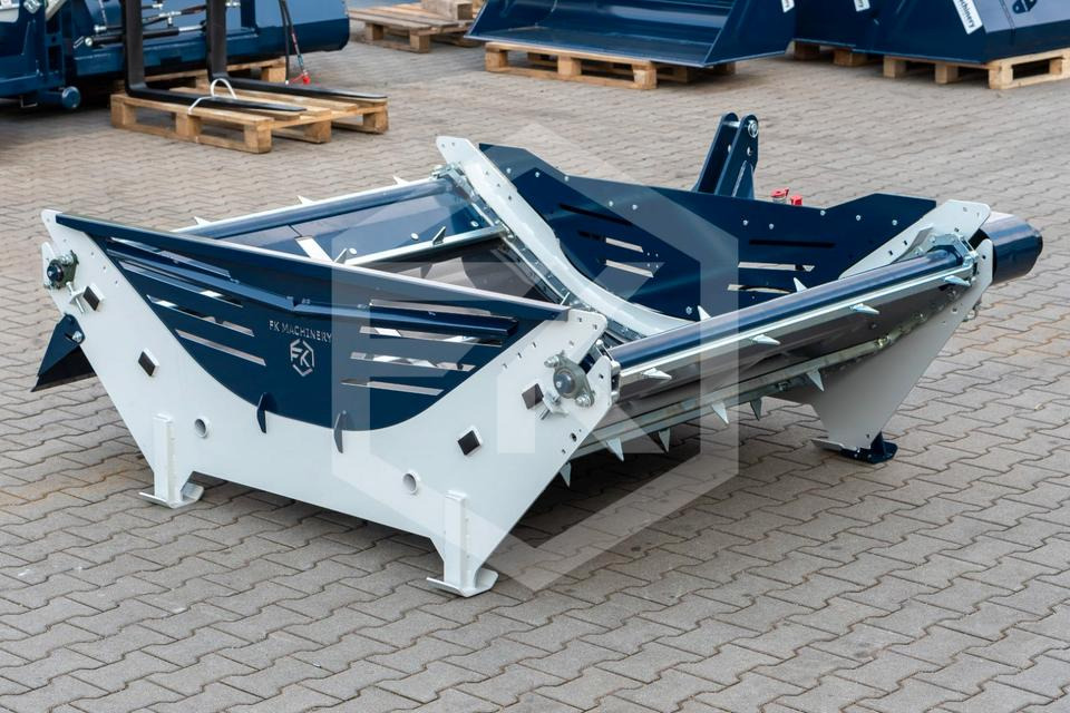 Rundballenabroller Einstreugerät Ballenabwickler Euro Rundballen - Halmopriver: billede 3 Rundballenabroller Einstreugerät Ballenabwickler Euro Rundballen - Halmopriver: billede 3